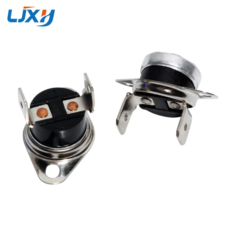 Corner Angle LJXH 1 шт. KSD301 10A 250 В нормально закрытый/нормально открытый NC/без температурного переключателя термостат 65C/70C/75C/80C/85C - Цвет: Corner Angle