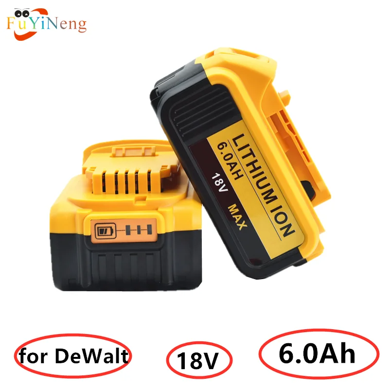 Сменный литий-ионный аккумулятор для электроинструмента DeWalt MAX XR 18 в 6000 мАч |