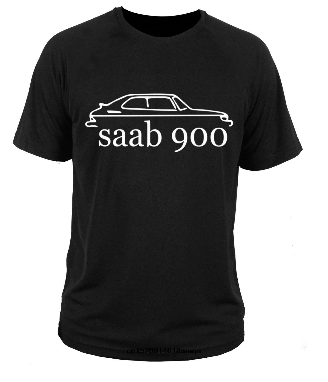 Футболка Saab 900 Мужская модная Оригинальная футболка с графическим принтом
