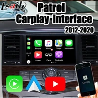 plugplay carplayandroid auto interface for nissan parol y62 2013 2019 with youtue wifi usb by lsailt