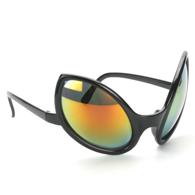 Женские черные солнцезащитные очки на Хэллоуин праздничные забавные пришельцы