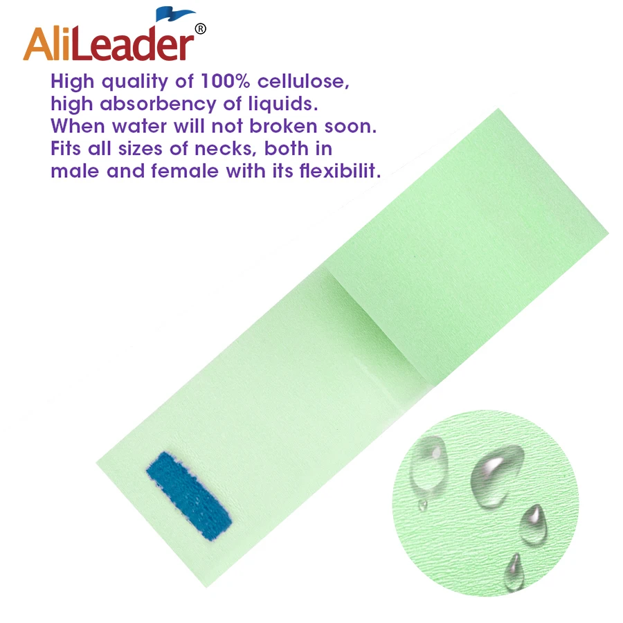 Alileader Лидер продаж 1 рулон Профессиональный эластичный одноразовый бумаги для