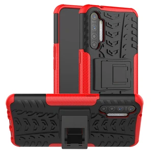 for oppo realme xt case armor rubber silicone phone kickstand hard case cover for oppo realme xt cover for oppo realme xt free global shipping