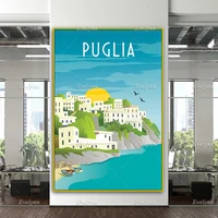 puglia travel poster puglia travel print italy travel print italy travel poster italy wall art home decor canvas unique gift