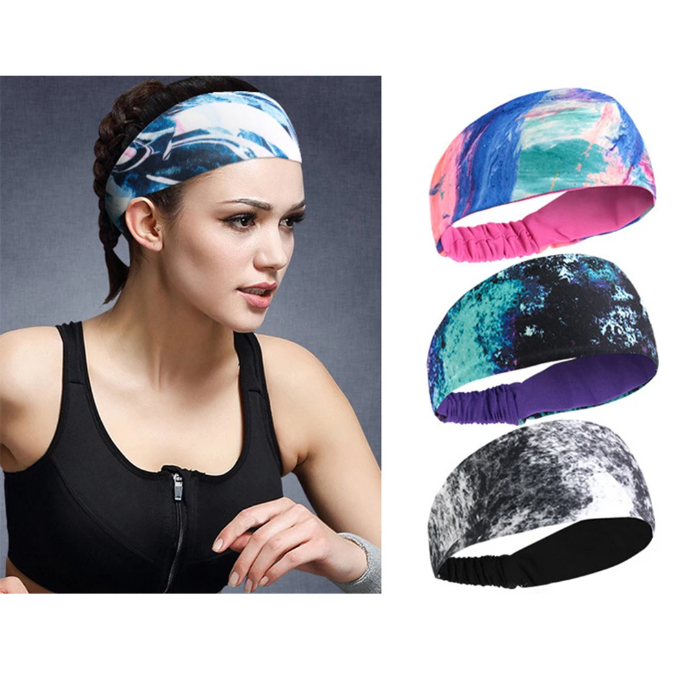 4 шт. спортивная повязка на голову практичный эластичный дышащий спортивный