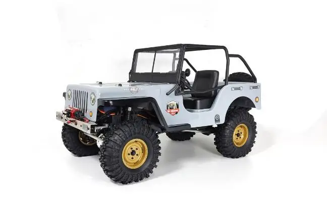 RGT EX86010-CJ 1/10 2,4G 4WD split Трансмиссия вездеход внедорожник скалолазание автомобиль RC автомобиль РТР - Цвет: gray