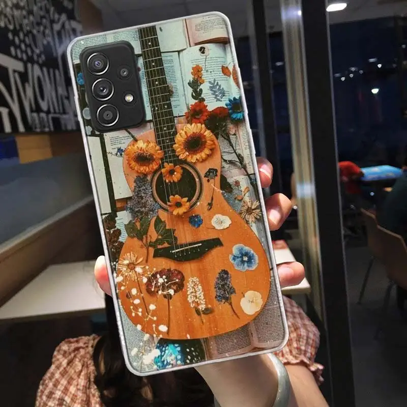 Beautiful yellow sunflower Phone Case For Samsung S22 Plus S21 Ultra S20 FE S10 Lite Galaxy S9 S8 S7 Edge F62 F52 Cover Pattern | Мобильные