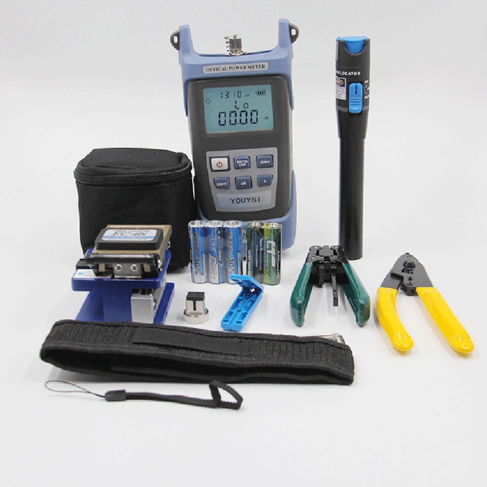 Волоконный комплект инструментов для работы с оптическим кабелем FTTH