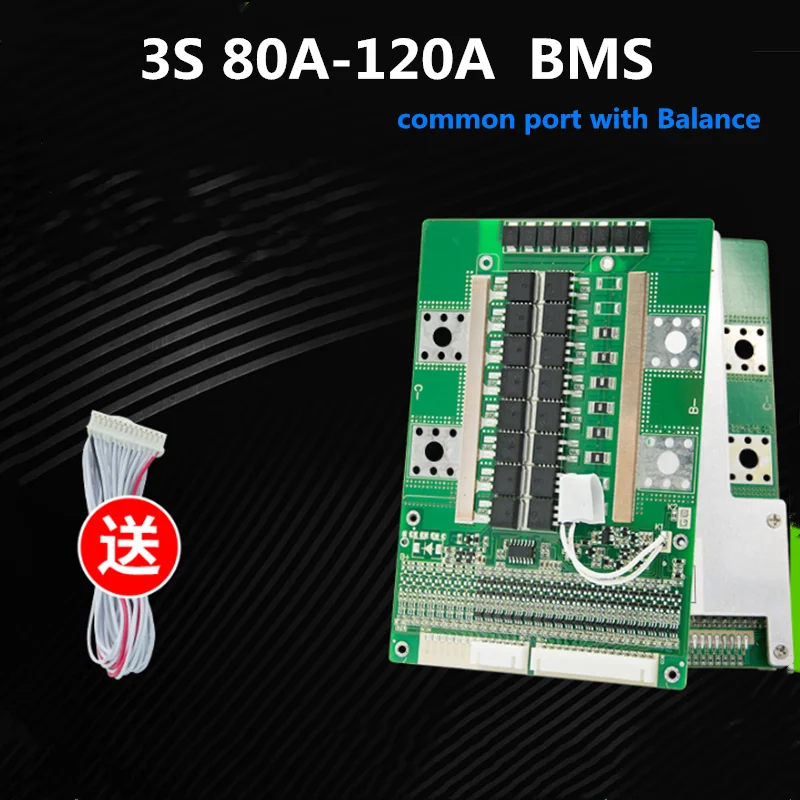 

Высококачественная плата защиты аккумулятора BMS 4S12V 80A-120A Li-Ion с общим портом и контролем температуры для лодочного двигателя