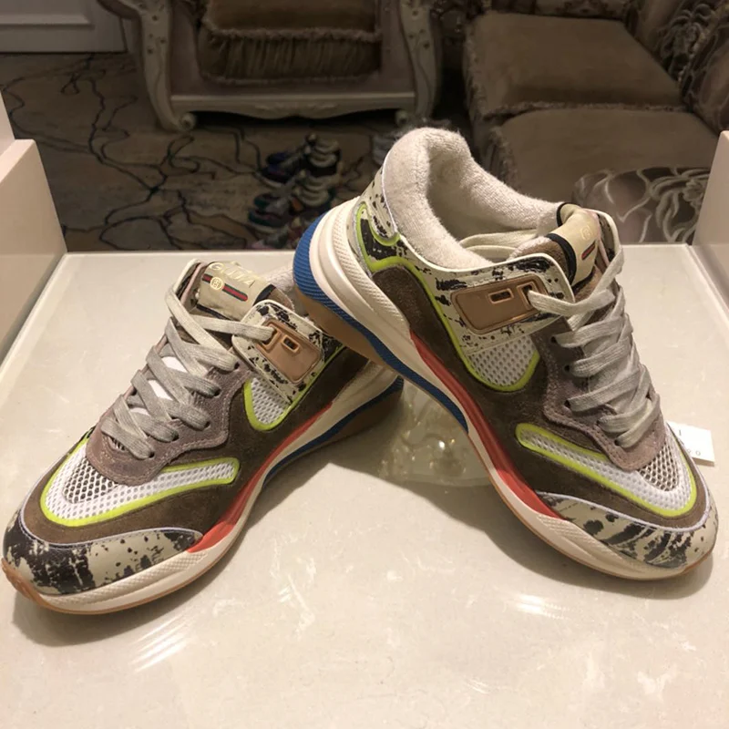 

gujia fashion Sneakers women shoes counter the latest vamp leather top luxury standard manufacturing fine packaging