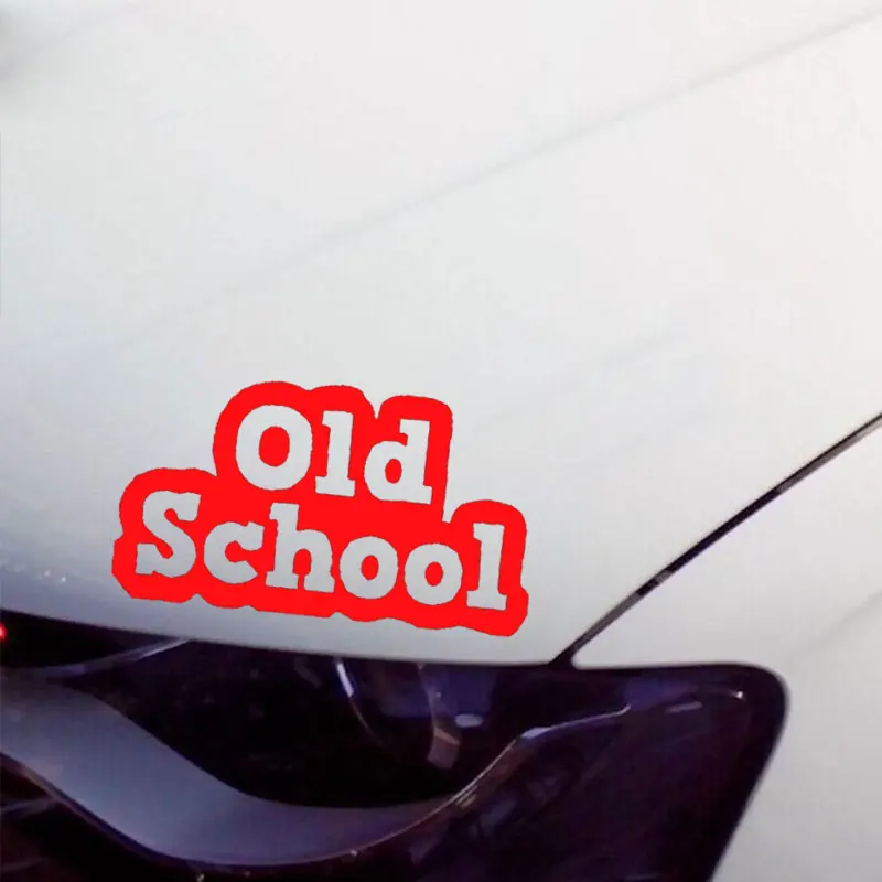 Виниловая наклейка на автомобиль старой школы персонализированные