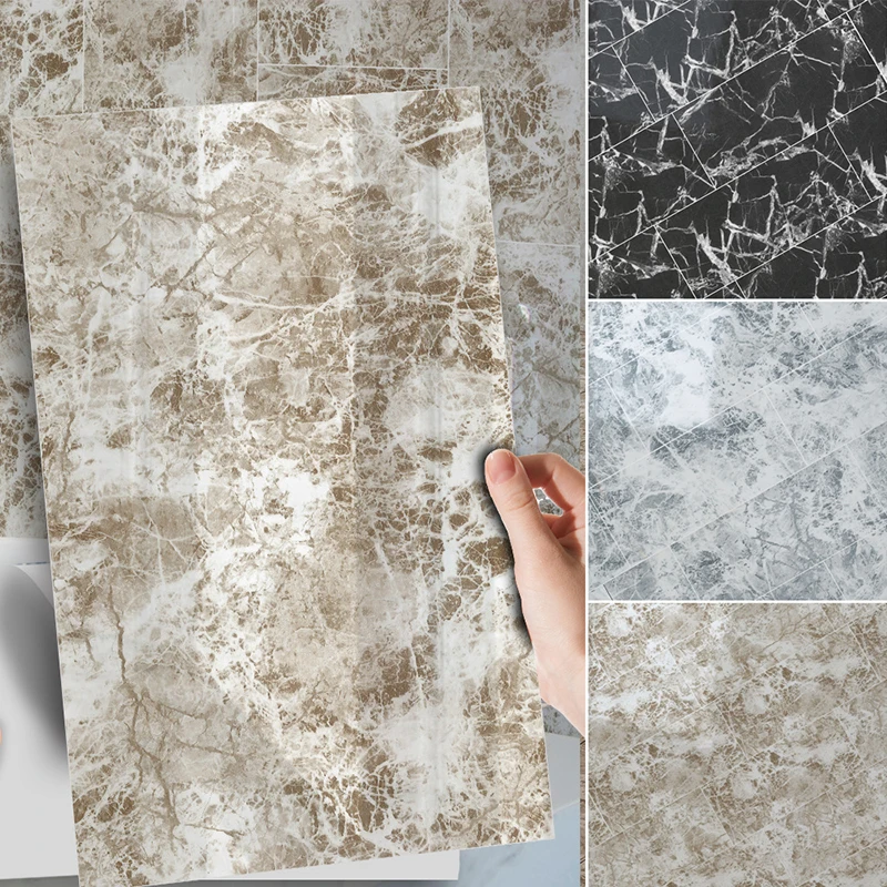60x30 см Кухня мрамор контактная бумага пвх плитка для стены наклейки мраморная