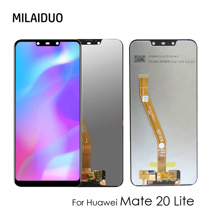

ЖК-дисплей для Huawei Mate 20 Lite сенсорный экран дигитайзер ЖК для Huawei Maimang 7 сборка Замена черный без рамки