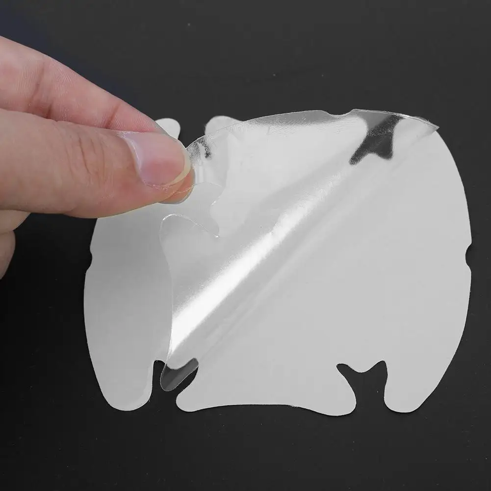 

4Pcs Car Door Handle Sticker Automobiles Handle Bar Scratches Guard Decal Transparent Invisible Protective Film Auto Accessories