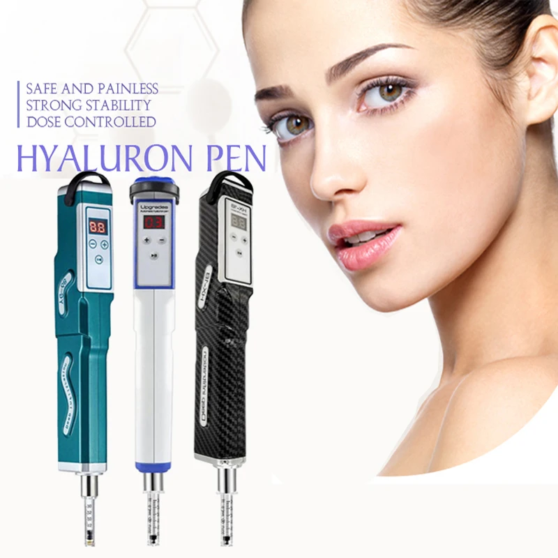 

Electric 0.3ml Auto Hyaluron Pen Lip Injection with High Pressure Hyaluronic Acid Pen Beauty Injector Removal Wrinkle Anti Aging