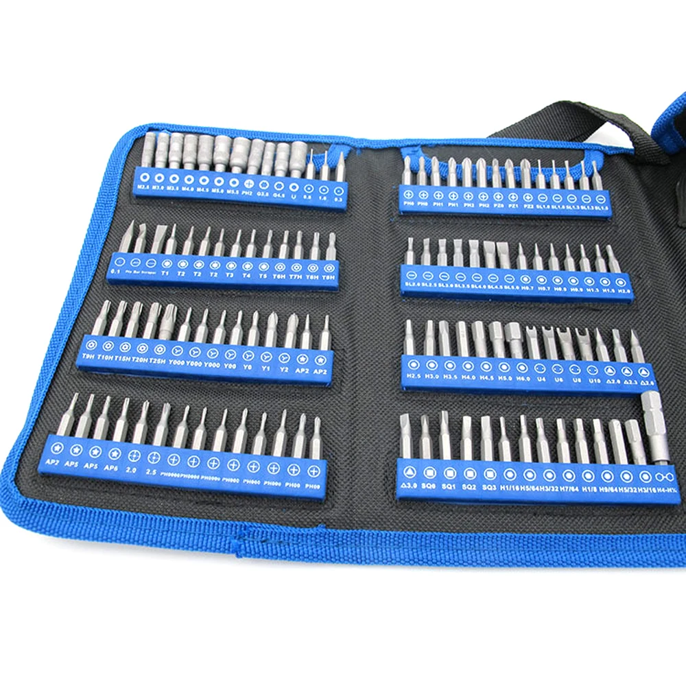 

126pcs Screwdriver Bit Set Multiple Phillips Torx Screw Driver Bits for Electronic Device Hand Tool for Repairing And Fixing