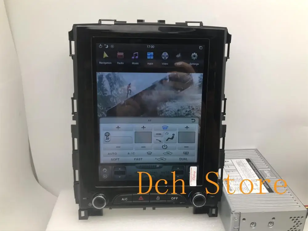 10 4 дюймовый вертикальный экран Tesla стиль Android 9 0 автомобильный DVD GPS навигация