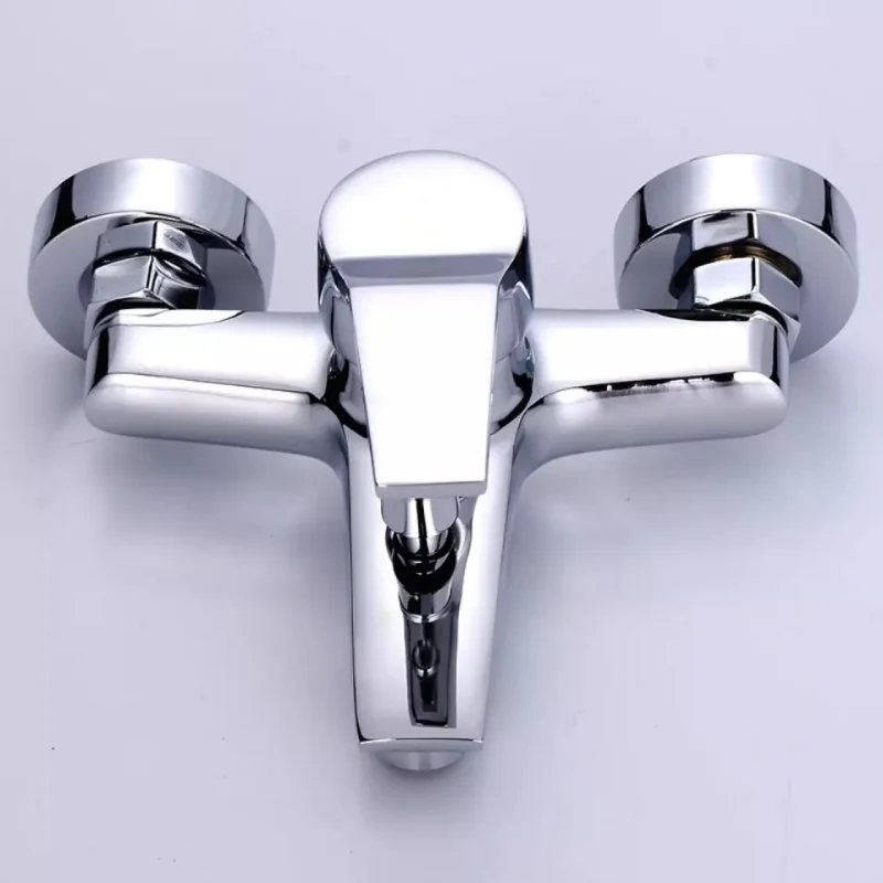 

New Shower Faucet Bathroom Switch Triple Hot and Cold Faucet Concealed Bath Mixing Valve Electric Water Heater Shower Top H8248