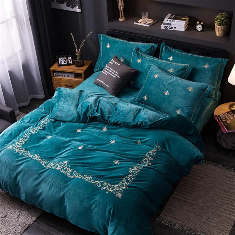 Blucstar 2019 новый комплект постельного белья Постельное белье стежка одеяло