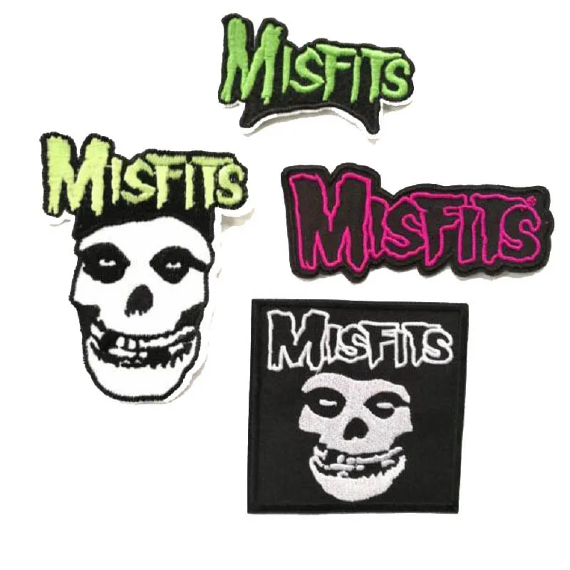 Misfits заплаты Группа Музыка вышивка аксессуары к одежде значок сделай