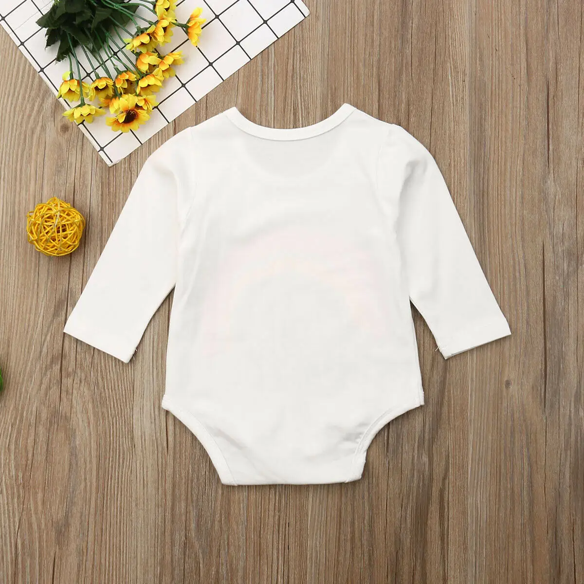 2019 г. Новая Осенняя Одежда для новорожденных девочек и мальчиков хлопковое боди с