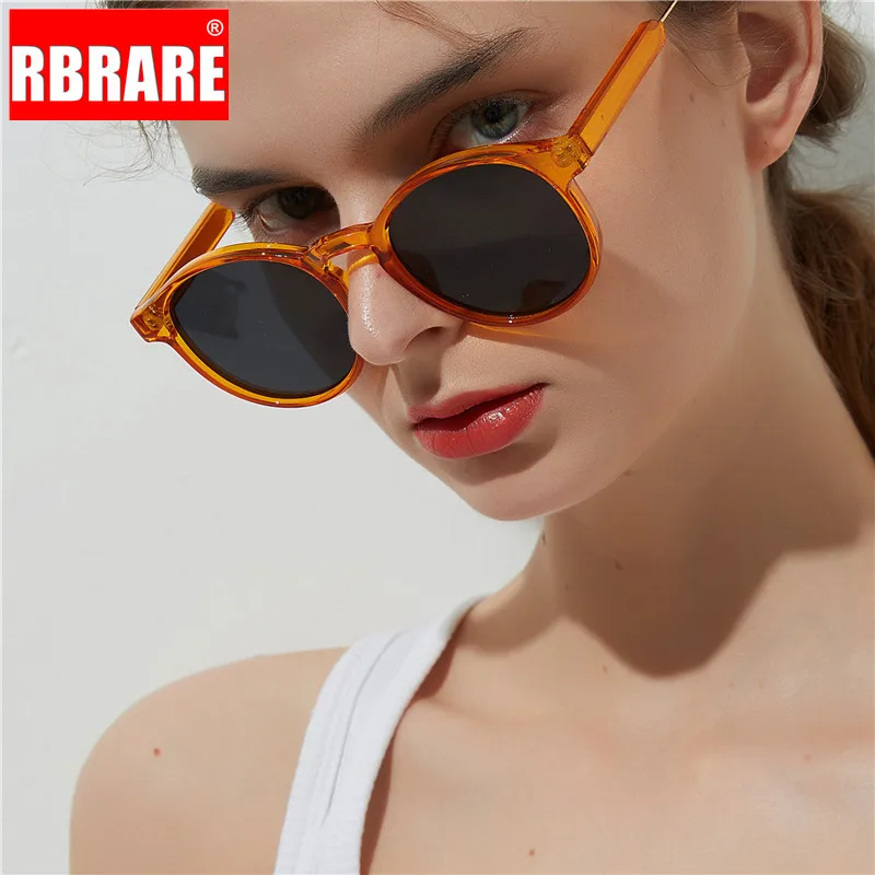 RBRARE новые леопардовые Круглые Солнцезащитные очки для женщин/мужчин