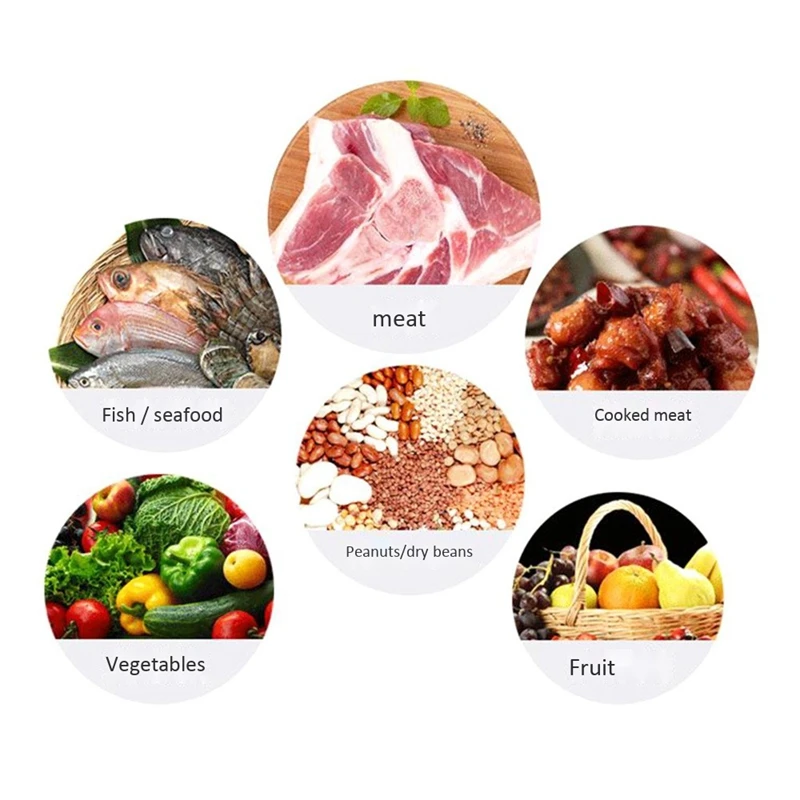 

Vacuum Sealer Machine Food Sealer Kitchen Automatic Vacuum Air Sealing System for Food Preservation Dry Food