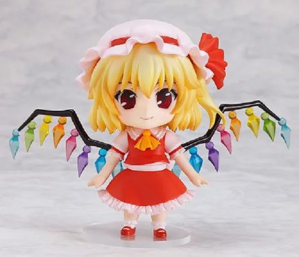 4 ''Новое поступление Аниме экшн-фигурки Touhou Project фландрин алый 136 # Q версия 10