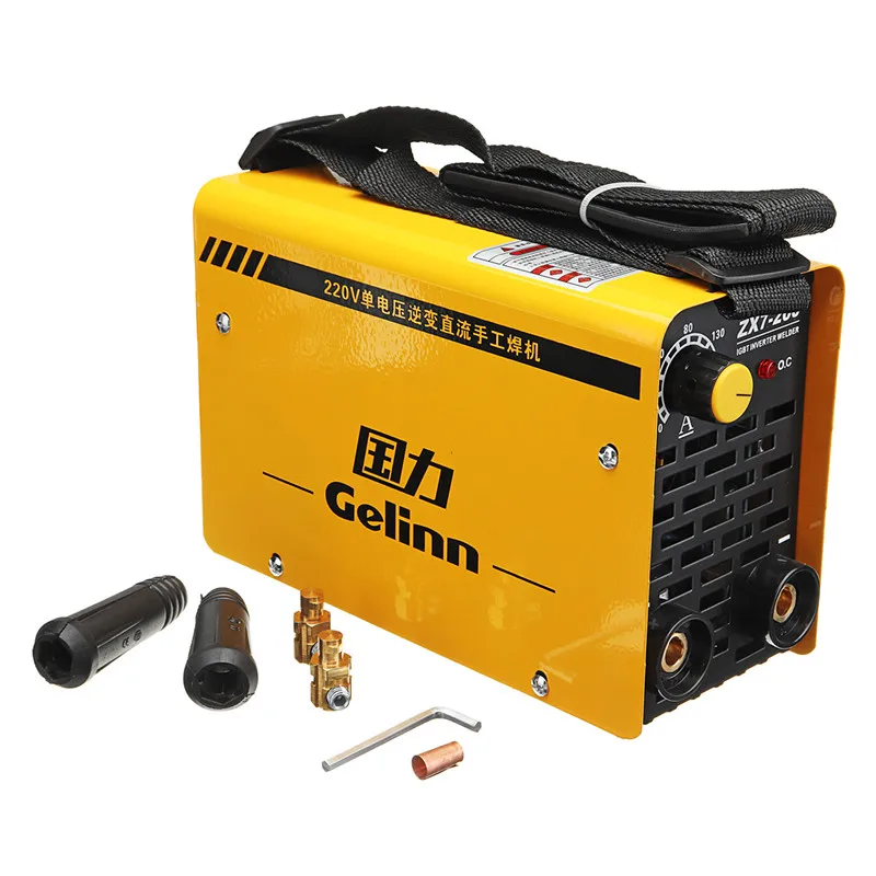 20-200Amp Portable Inverter Welder Welding Machine  DC 220V For Welding Equipment  Working And Electric Working