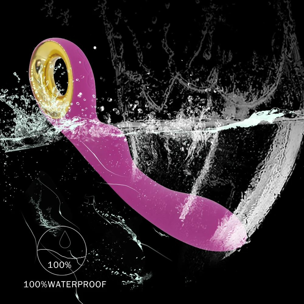 10 скоростей силиконовые AV палочка массаж точки G вибраторы Мощный USB