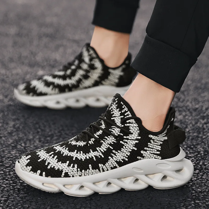 M- Autumn Breathable Mesh Men's Casual Lightweight Thick Foundation Increase Students Adult Outdoor Personality Shoes | Обувь