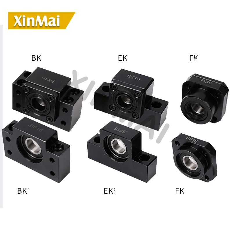BK12 BF12 шариковый винтовой держатель подходит SFU1604 SFU1605 Конец опоры cnc часть |