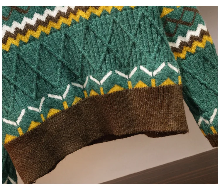 HAMALIEL High Quality Fashion Women Striped Knitted Lantern Sleeve Pullovers Two Piece Set And Black Midi Ball Gown Skirt | Женская