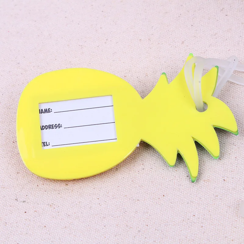 (10 шт./лот) свадебный подарок с ананасами бирки для багажа свадебные сувениры