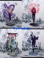anime jujutsu kaisen cosplay satoru gojo acrylic stands yoji itadori sakuna megumi character model desk decor fans collection