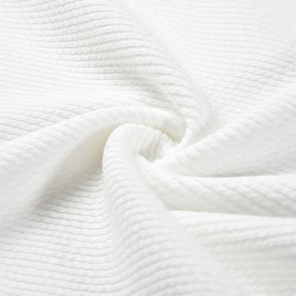 Сексуальный однотонный пуловер с открытыми плечами и длинным рукавом кружевной