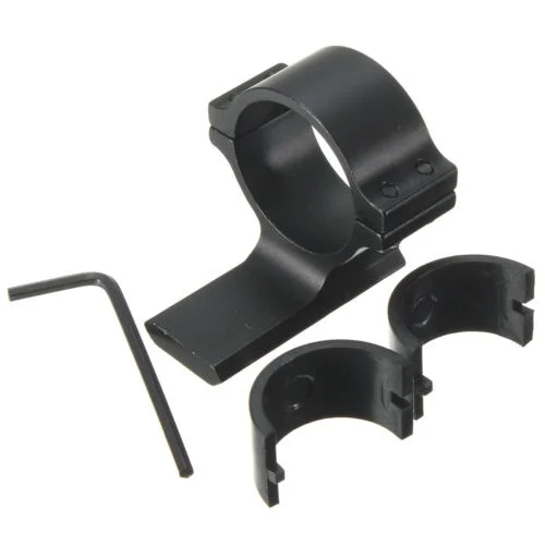 30 мм Кольцевая трубка фонарик лазерный зажим 20 Вивер Пикатинни прицела адаптер