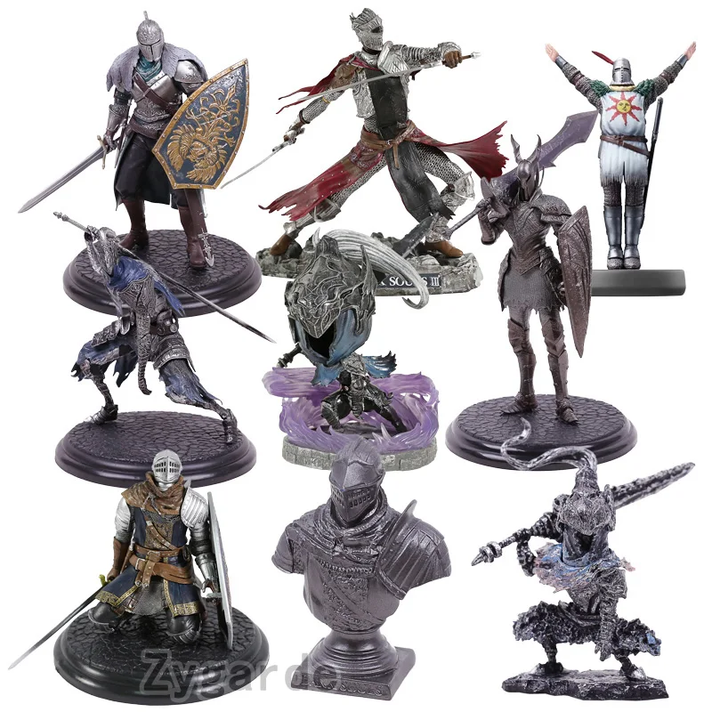 Dark Souls Black Faraam Red Knight Artorias Abysswalker Advanced Warrior ПВХ фигурка игрушка|Игровые фигурки и
