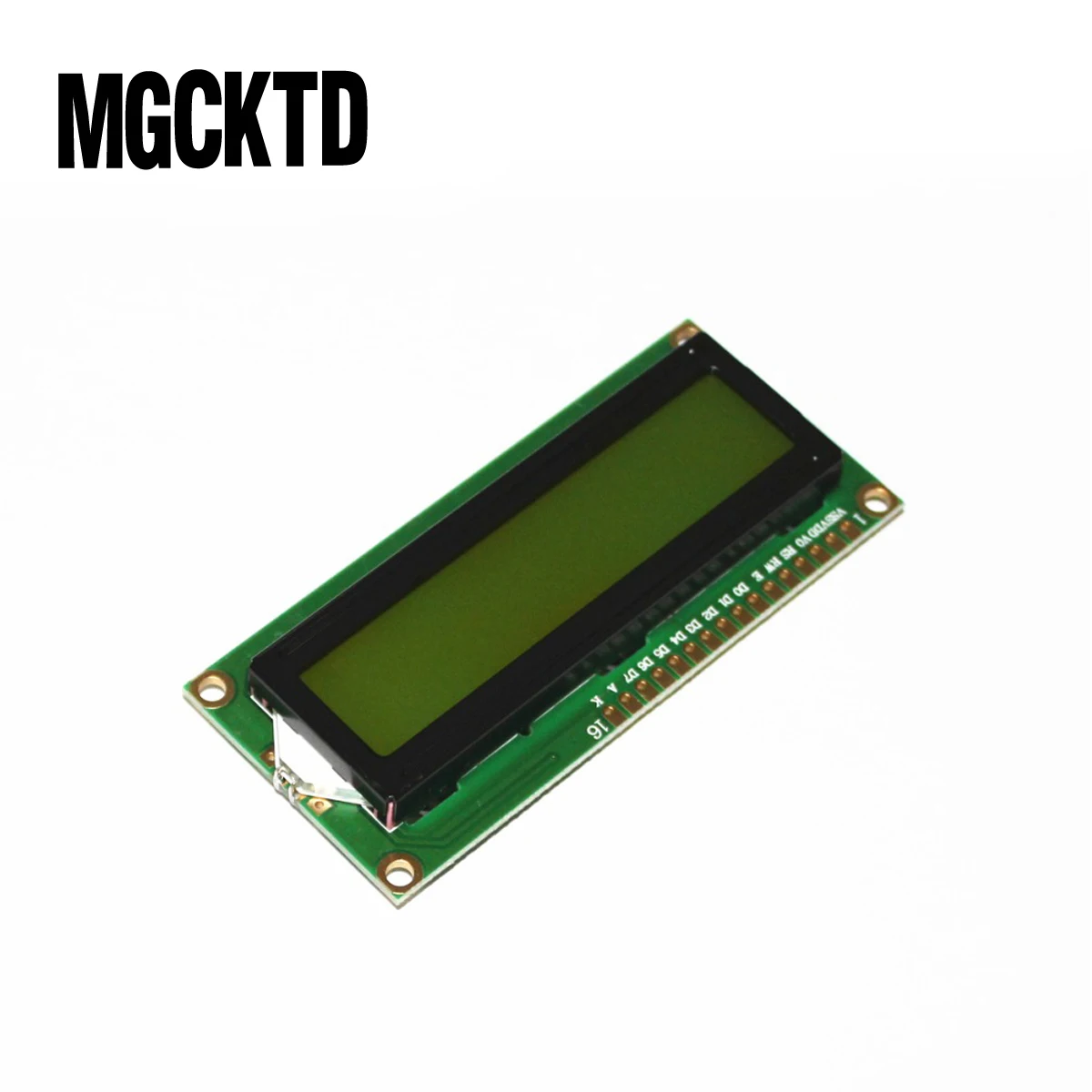 10 шт. модуль LCD 1602 зеленый экран 16x2 символ ЖК-дисплей модуль. Зеленый и белый код |