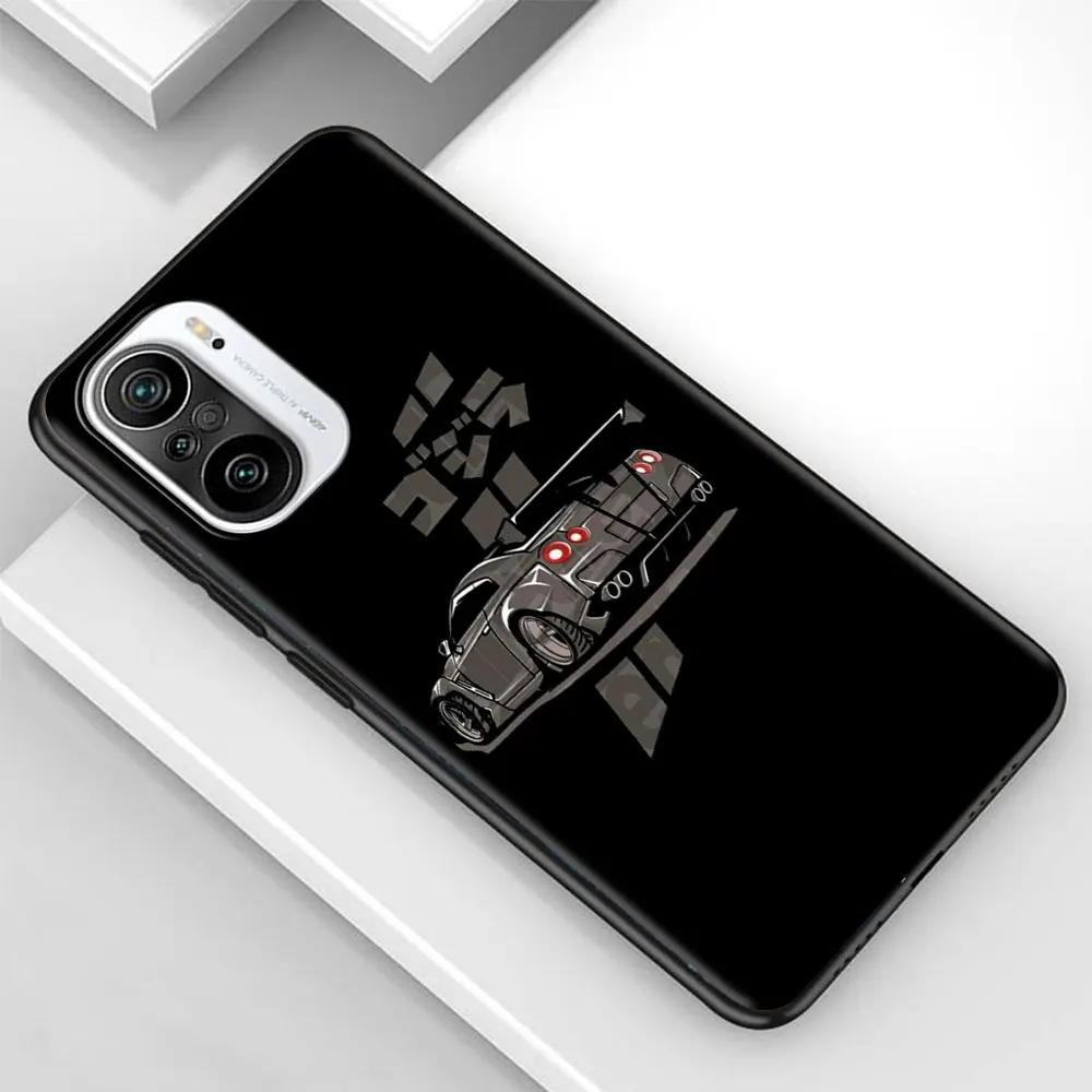 Лучший чехол для телефона Xiaomi Redmi Note 9S 9T 7 8T 8 2021 11 10 Pro Max redmi k40 9A 9C 9 7A JDM Car GTR Evo |