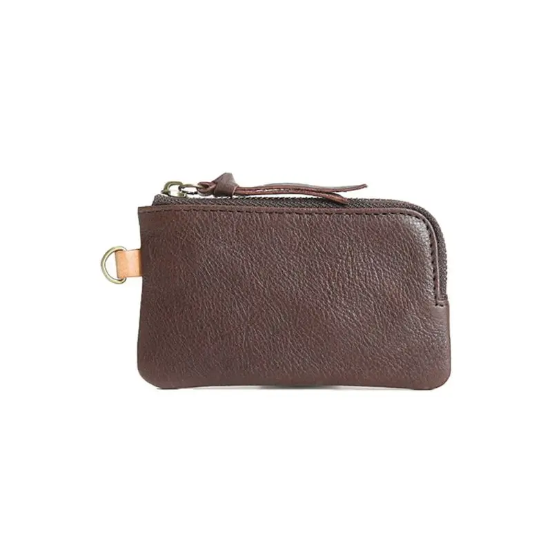 Портативный кошелек из искусственной кожи с отделением для монет и карт