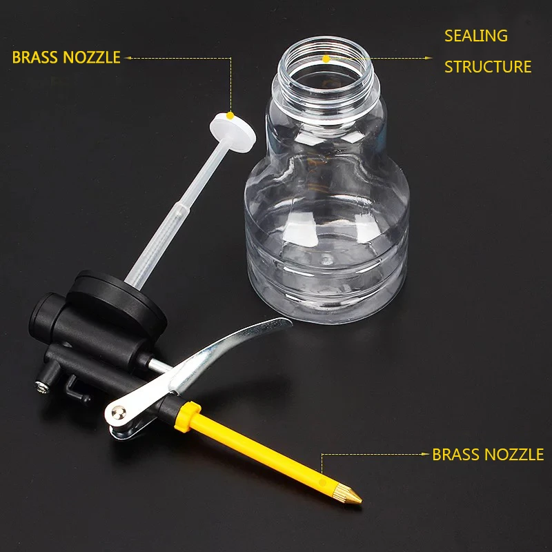 1 шт. оборудование для розлива масла 250 мл прозрачный насос высокого давления