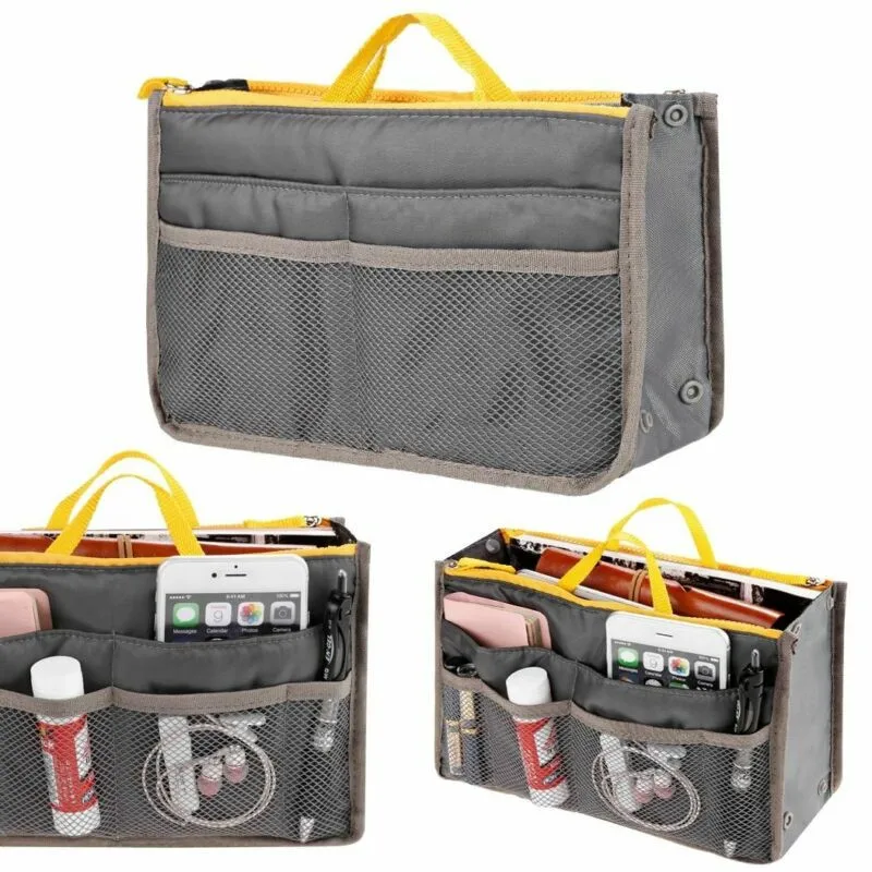 Для женщин Леди Путешествия вставки Сумки из натуральной кожи кошелек