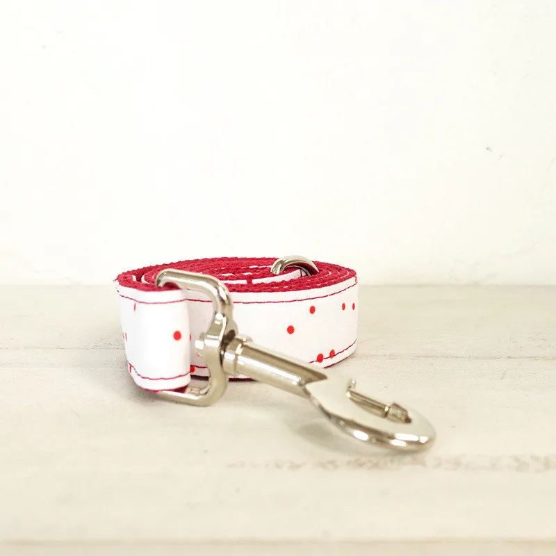 Ошейник Beagle для собаки в яркую красную точку | Дом и сад