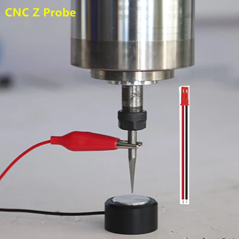 

CNC Z Axis touch probe Router setting Zero check touch tools CNC auto leveling sensor toolsetter for laser engraving machine