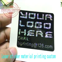 AA adhesive sticker laser material for black printing