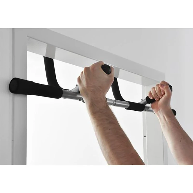 

Door Horizontal Bar Steel Pull-up Portable Fitness Equipment Men Women Safe Whole Body Muscles Exercise Tools Body Building HWC