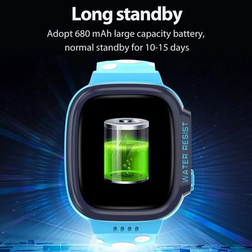 

New Children Y92 Kid Smart Watch GPS SIM Kids Smart Watch Waterproof SOS Antil-Lost Children 2G Smartwatch Camera Phone Watches
