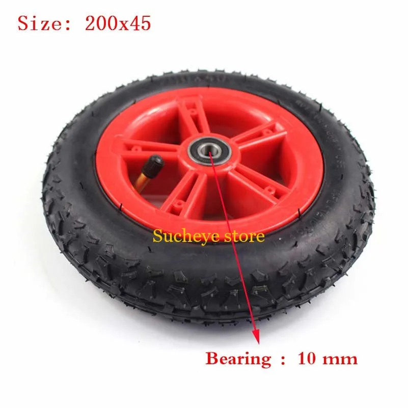 200x40 'Ǝ дюймов колесный обод с внутренней шиной складная велосипедная шина