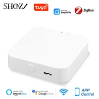 shojzj wireless hub zigbee gateway for smart home automation for zigbee devices works with alexa google home smartthings